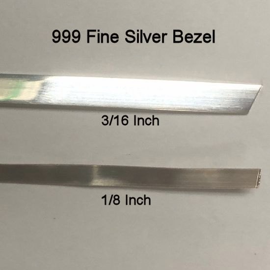 Silver Strip Bezel 999 Fine per Foot 999 silver, bezel, supplies, fine, Wire, Round, 925, Jewelry, Metals, Metalsmithing 